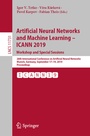 Cover: Artificial Neural Networks and Machine Learning - ICANN 2019: Workshop and Special Sessions - Springer