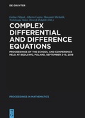 Cover: Complex Differential and Difference Equations - De Gruyter