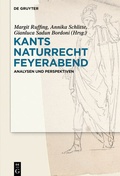 Cover: Kants Naturrecht Feyerabend - De Gruyter