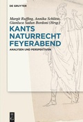 Cover: Kants Naturrecht Feyerabend - De Gruyter