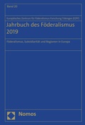 Abbildung von: Jahrbuch des Föderalismus. Föderalismus, Subsidiarität und Regionen in Europa / Jahrbuch des Föderalismus 2019 - Nomos