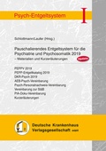 Cover: Pauschalierendes Entgeltsystem f&uuml;r die Psychiatrie und Psychosomatik 2019 - Kohlhammer