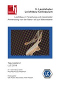 Cover: 9. Landshuter Leichtbau-Colloquium (2019) - LC-Verlag der Hochschule Landshut
