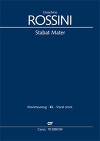 Abbildung von: Stabat Mater (Klavierauszug XL) - Carus-Verlag