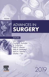 Enlarge image Cover: Advances in Surgery 2019 - Elsevier