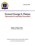 Cover: General George S. Patton: Operational Leadership Personified - Lulu.com