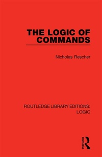 Enlarge image Cover: The Logic of Commands - Routledge