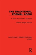 Cover: The Traditional Formal Logic - Routledge