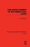 Cover: The Development of Mathematical Logic - Routledge