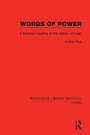 Cover: Words of Power - Routledge