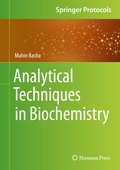 Cover: Analytical Techniques in Biochemistry - Humana