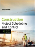 Cover: Construction Project Scheduling and Control - Wiley