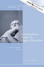 Cover: Contemplative Studies in Higher Education - Jossey-Bass