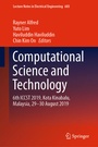Cover: Computational Science and Technology - Springer