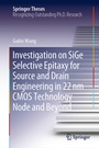 Cover: Investigation on SiGe Selective Epitaxy for Source and Drain Engineering in 22 nm CMOS Technology Node and Beyond - Springer