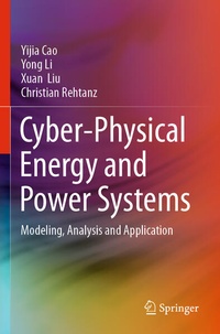 Enlarge image Cover: Cyber-Physical Energy and Power Systems - Springer