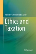 Cover: Ethics and Taxation - Springer