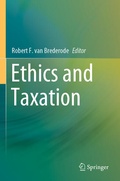 Cover: Ethics and Taxation - Springer