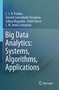 Cover: Big Data Analytics: Systems, Algorithms, Applications - Springer