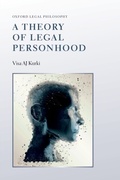 Cover: A Theory of Legal Personhood - OUP eBook