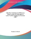 Cover: Ueber Das Verhaltniss Der Politischen Theorie Locke's Zu Montesquieu's Lehre Von Der Theilung Der Gewalten (1887) - Kessinger Publishing