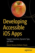 Cover: Developing Accessible iOS Apps - APress
