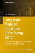 Cover: Long-term Modeled Projections of the Energy Sector - Springer