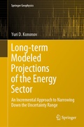 Cover: Long-term Modeled Projections of the Energy Sector - Springer