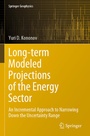 Cover: Long-term Modeled Projections of the Energy Sector - Springer