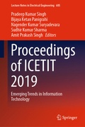 Cover: Proceedings of ICETIT 2019 - Springer