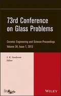 Cover: 73rd Conference on Glass Problems, Volume 34, Issue 1 - Wiley