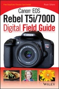 Cover: Canon EOS Rebel T5i/700D Digital Field Guide - Wiley