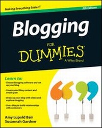Enlarge image Cover: Blogging For Dummies - Wiley