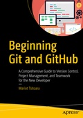 Cover: Beginning Git and GitHub - Apress