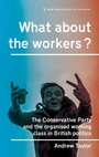 Cover: What About the Workers? - Manchester University Press