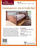 Cover: Fine Woodworking's Contemporary Arts and Crafts Bed Plan - Taunton Press
