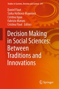 Abbildung von: Decision Making in Social Sciences: Between Traditions and Innovations - Springer