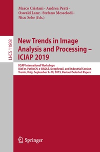 Enlarge image Cover: New Trends in Image Analysis and Processing - ICIAP 2019 - Springer