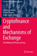 Cover: Cryptofinance and Mechanisms of Exchange - Springer