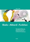 Cover: Skala - Akkord - Funktion - Georg Olms Verlag