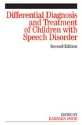 Cover: Differential Diagnosis and Treatment of Children with Speech Disorder - Wiley