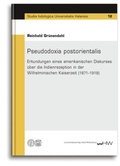 Cover: Pseudodoxia postorientalis - Universit&auml;tsverlag Halle-Wittenberg