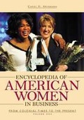 Cover: Encyclopedia of American Women in Business - Greenwood Press