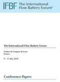 Cover: 2019 The International Flow Battery Forum, Centre de Congres de Lyon, 9 -11th July 2019 Conference Papers - Swanbarton Limited