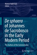 Cover: De sphaera of Johannes de Sacrobosco in the Early Modern Period - Springer
