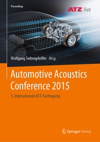 Abbildung von: Automotive Acoustics Conference 2015 - Springer Vieweg
