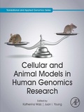 Cover: Cellular and Animal Models in Human Genomics Research - Academic Press