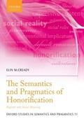 Cover: The Semantics and Pragmatics of Honorification - OUP eBook