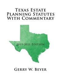 Enlarge image Cover: Texas Estate Planning Statutes with Commentary - AUTHORHOUSE
