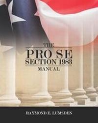 Enlarge image Cover: The Pro Se Section 1983 Manual - Freebird Publishers